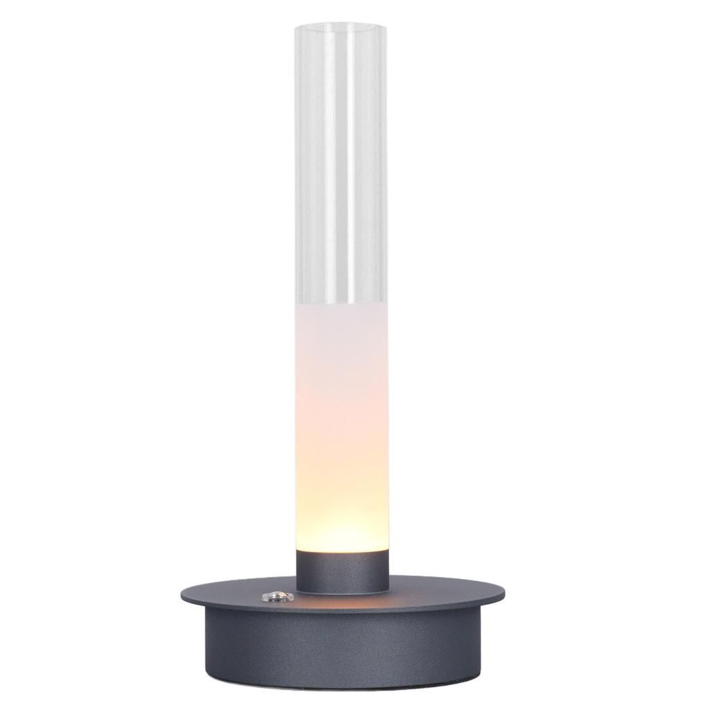 Tischleuchte Kabellos Wiederaufladbar LED IP54 Wasserdicht 2000mAh Stufenlos Dimmbar Touch 3 Farbe