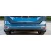 For Volkswagen Touran 2016 2017 2018  ABS Chrome Rear Fog Lamp Fog Light Cover Trim Car Foglight Bezel Exterior Car Styling