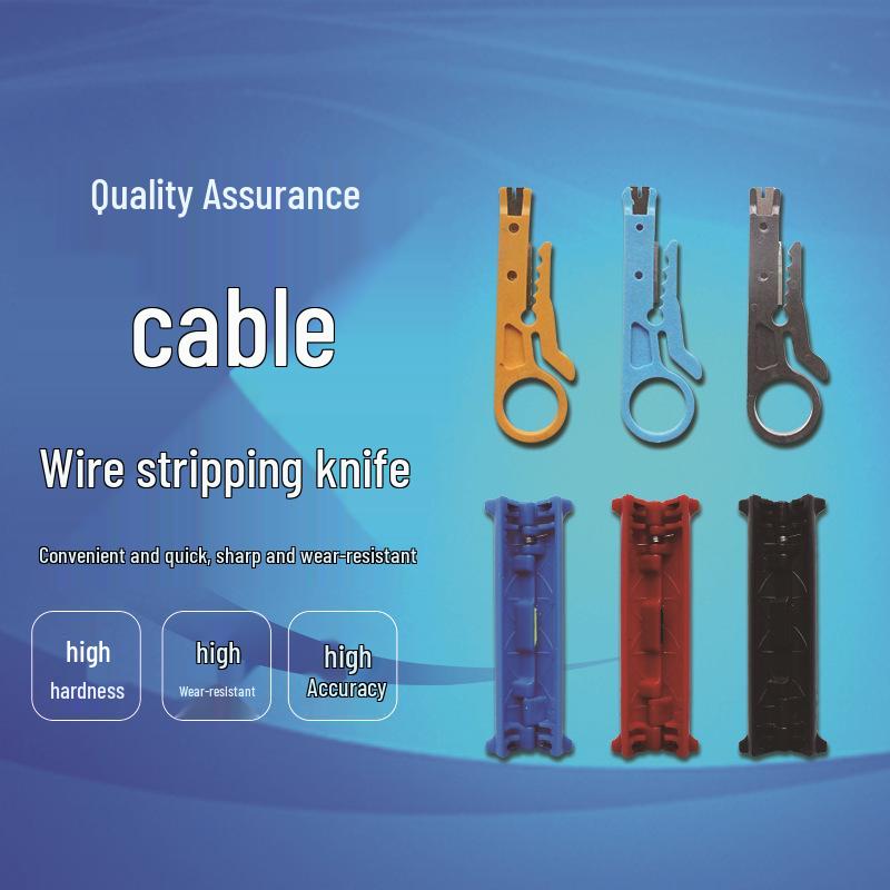 

Multifunctional Wire Stripper Pliers & Cable Cutter Black Wire Stripper