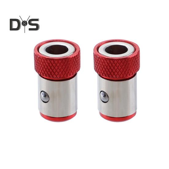 

2/3/4 шт. магнитные кольца с головкой отвертки, противоударные высокоточные многоразовые намагничивающие кольца, магнитные держатели для колец с винтами, бытовые инструменты 2pcs красный