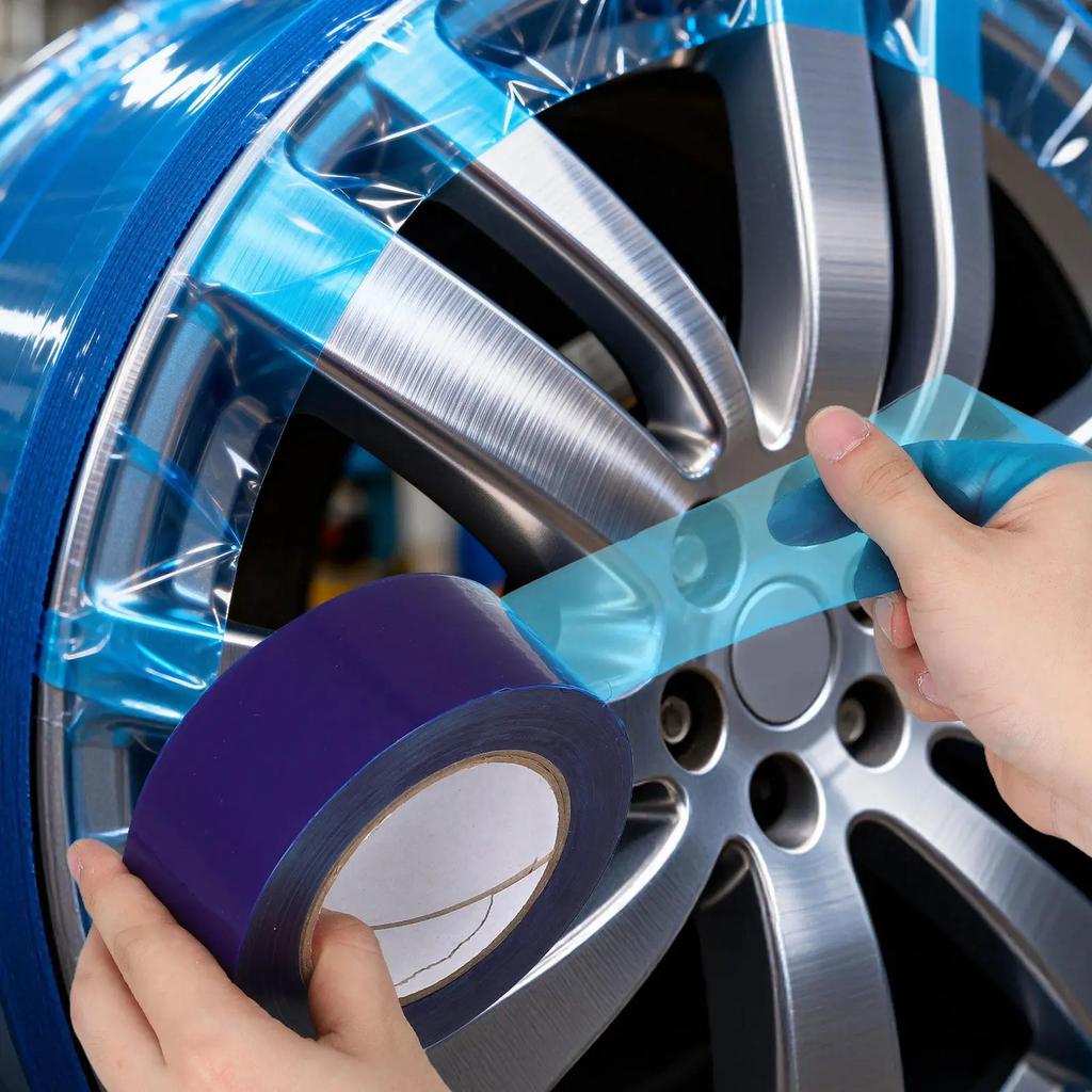 PE Wheel Rim Protector Film | Scratch-Resistant Protection for Cars, Furniture, Appliances, Tables & Electronics