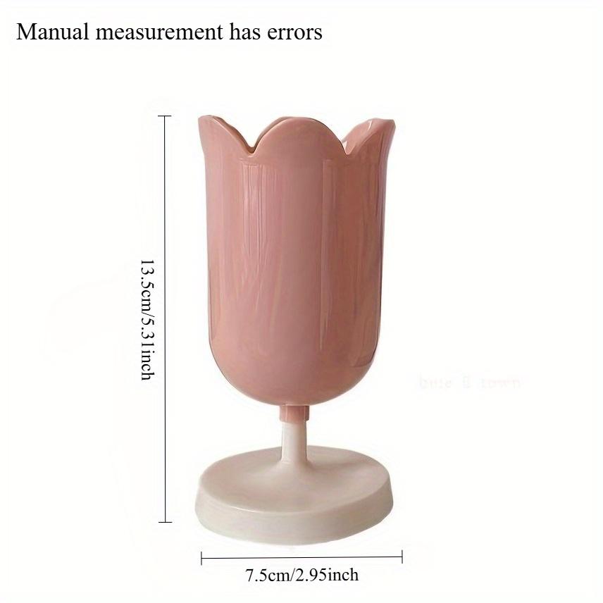 Colorful Tulip Pen Holder,Organizer for Makeup Brushes, Office Supplies and Stationery - Glossy Surface | Suitable for 4 Seasons