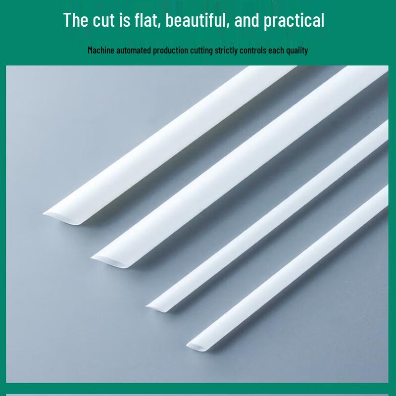 DYMAYKI Individually Wrapped Biodegradable PLA Straws