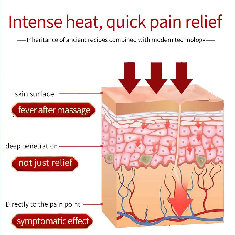 500g Body Warming Gel Activating Cream Neck and Lumbar Pain Pain Ointment