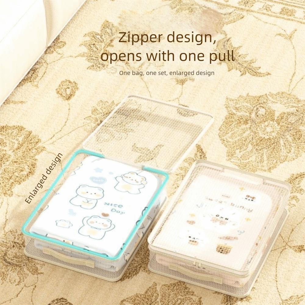 Large Capacity Moving Packing Bag Waterproof Moisture-proof Storage Bag PVC Dust-proof Quilt Wardrobe Organizer Hair Styling