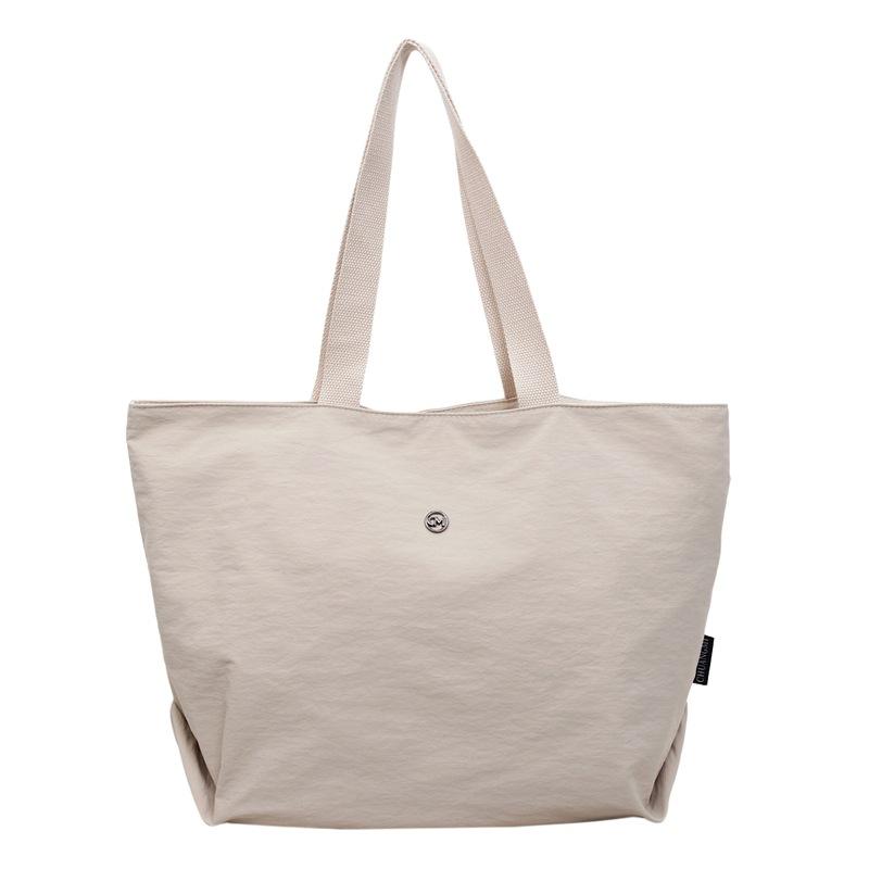 Commuter Shoulder Bag Handbag Women's Solid Color Tote Bag