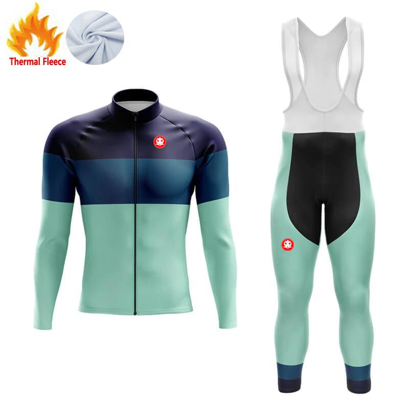 Winter Fleece Ciclismo Cycling Jersey Ropa Bicicleta Hombre Mtb Bekleidung Herren Fietskleding Heren  2026 Winter Warm Cycling Clothing Set