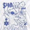 Lilo & Stitch Unisex Adult Sun Sea Stitch Crew Neck Sweatshirt