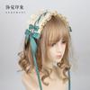 Lolita Headress Japanese Sweet Daily Girl Headband Original Handmade Lolita Headband Lace Hair Accessories