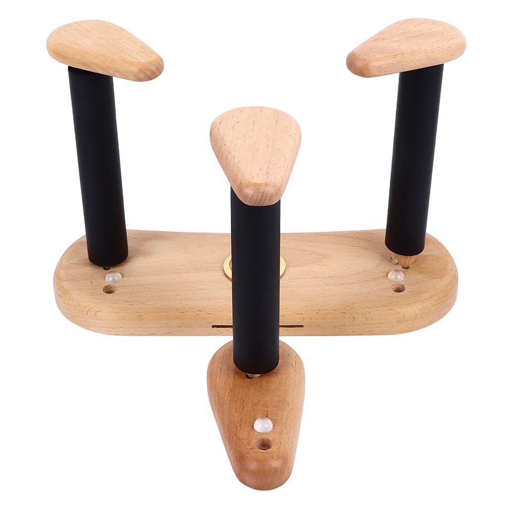 Holz E-Gitarren Wandhalterung Horizontal Universal Platzsparend Geteilt Bass Akustikgitarre Ausstellungsaufhänger mit