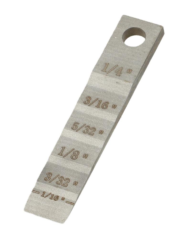 Stepped Lengths Set Pipe Spacer Wedge Step Feeler Gauge
