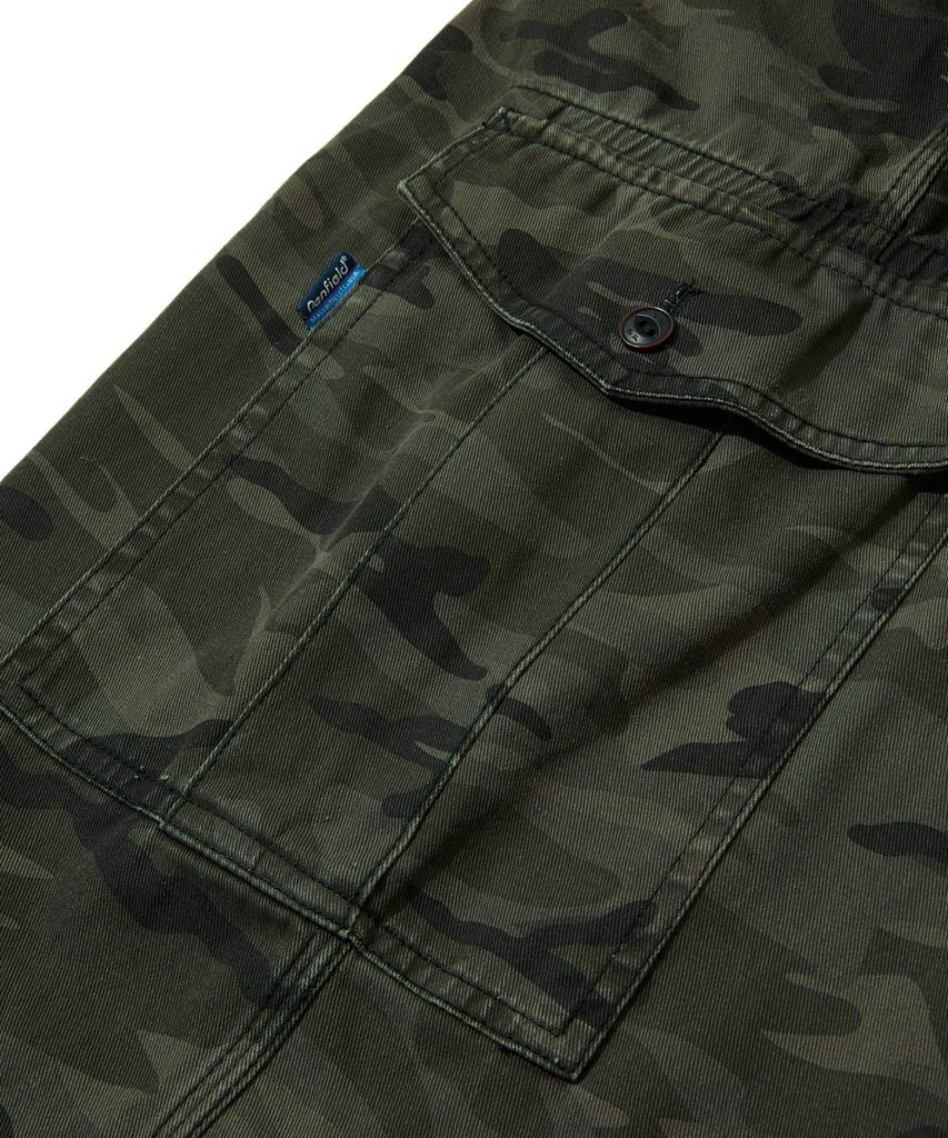 PENFIELD Camo Cargo Barrel Trousers Olive_Fs2Wp06U