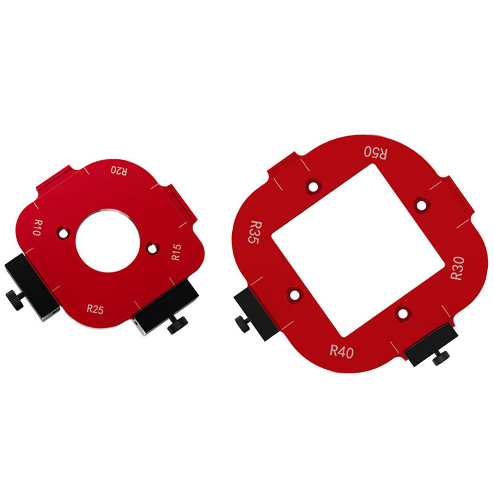 

Фреза для скругления углов Шаблон из алюминиевого сплава для фрезерного стола Радиусный шаблон для углов R10 R15 R20 R25