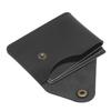 1/2Pcs Slim Leather Card Holder with Snap Closure Leather Front Pocket Wallet Card Case Holder for Men and Women Business Office