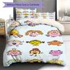 Herr. Herren Little Miss Muster Bettwäsche, Steppbett Set Bettbezug Kissenbezug Haus Geburtstag Geschenk (1 Bettbezug + 2 Kissenbezüge, ohne Füllung)
