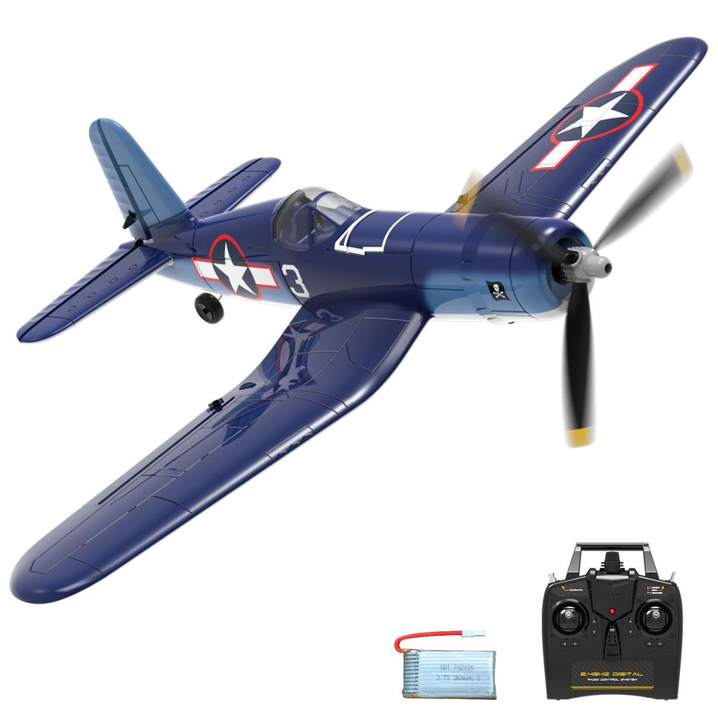 Controlled Aircraft F4U Electric Toy 4-way Fixed Wing Model Fighter Foam Remote Control Aircraft
