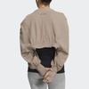 adidas Originals Women's Light Khaki Short Knit Bolero Cardigan HC3822