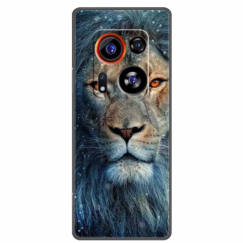 For Tecno Phantom X2 Pro Case Animals TPU Soft Silicone Phone Cases for Tecno PhantomX2 Pro Funda Shockproof Wolf AD9 AD8 Capa