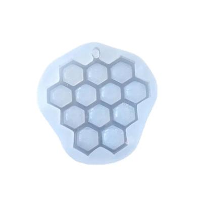 Moule en Silicone pour Gâteaux Nid d'Abeille DIY, Gâteau Fondant, Chocolat, Savon, Bonbons, Biscuit, Sucre - 1 Pièce Accessoires de Cuisine pour la Pâtisserie