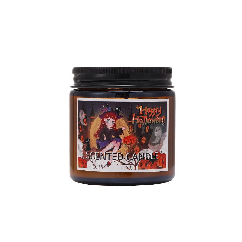 Halloween Scented Candles Creative Decoration Pumpkin Ghost Home Ornament Holiday Funny Candles