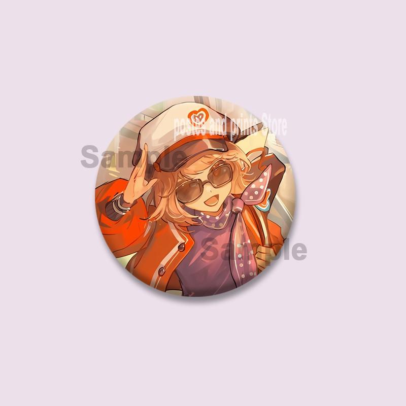 Anime Game Reverse 1999 Circular Brooches Cartoon Character Enamel Pins Backpack Clothing Hat Jewelry Badge Accessory XMAS Gifts