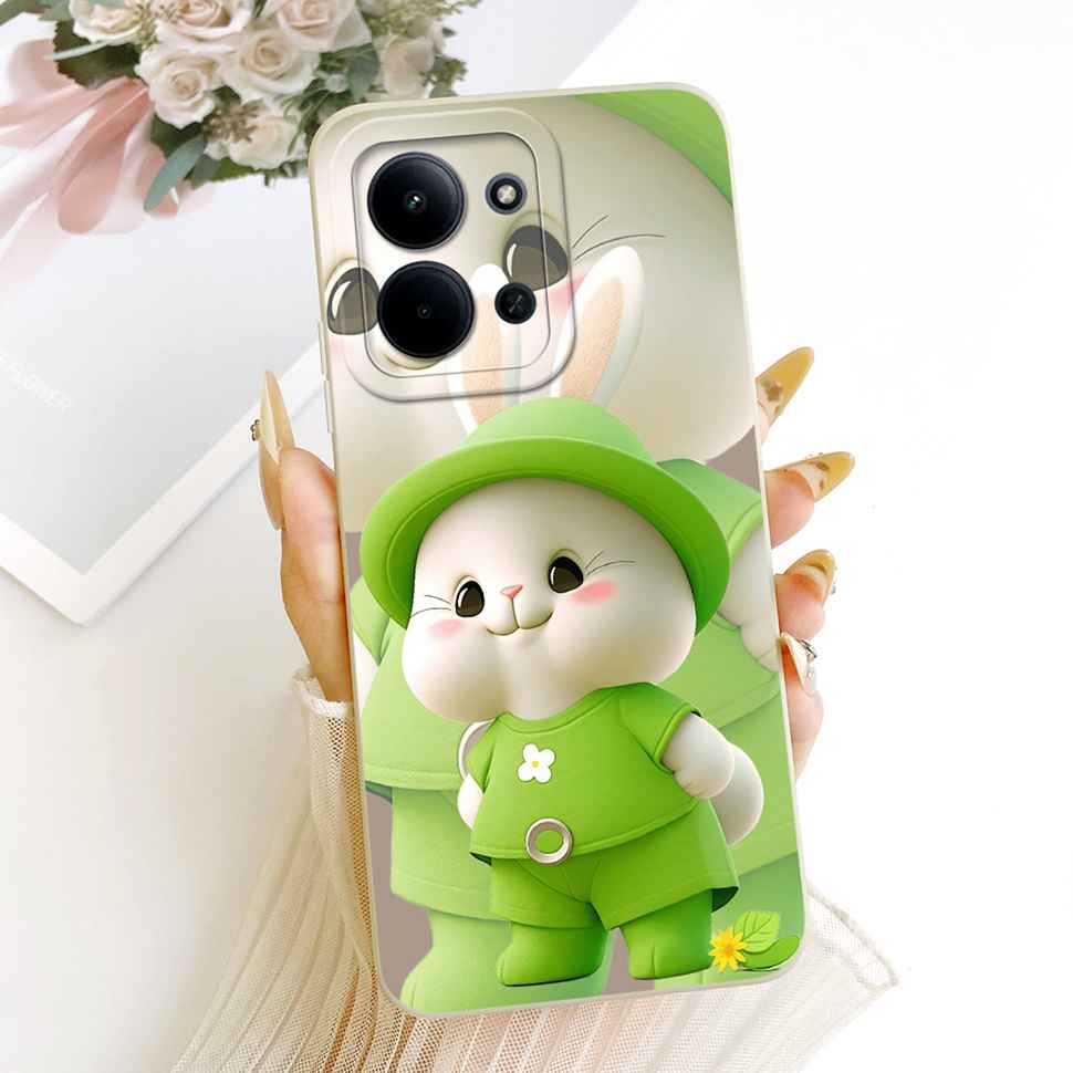 For Xiaomi Redmi 15C 4G Case Cute Couple Flower Cartoon Cover Phone Case For Xiaomi Redmi 15C Redmi15C 4G 5G Back Cover Capa
