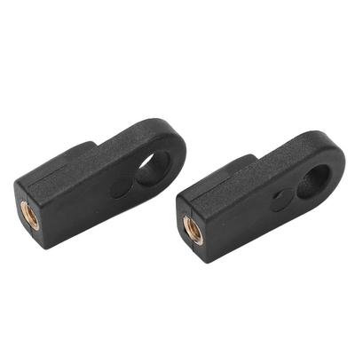 2 Stück Kupfer Außenborder Steuerkasten Kabelstecker 1,38*0,43 Zoll ABS Gashebel Steuerkasten Kabelstecker Schwarz für SUZUKI 3300C