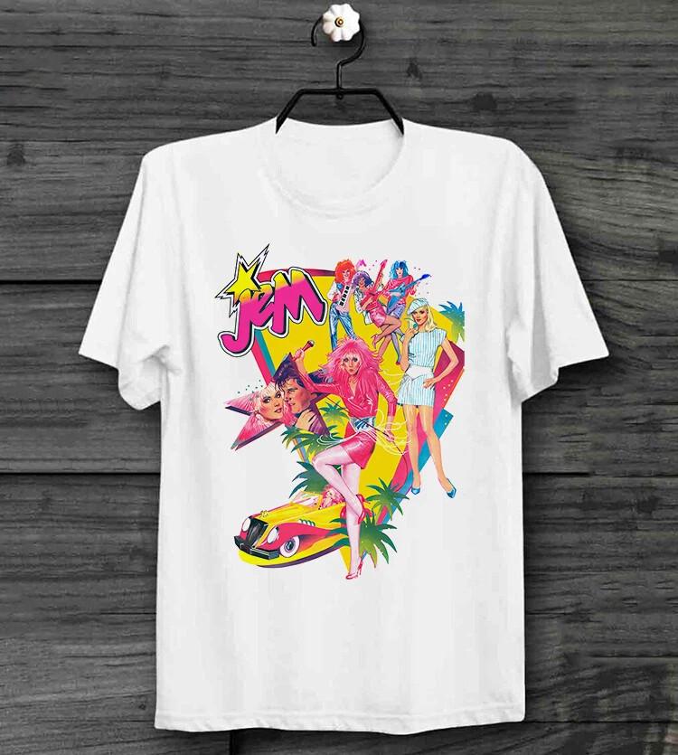 Jem And The Holograms Heavy Cotton White S-5XL T Shirt TU651