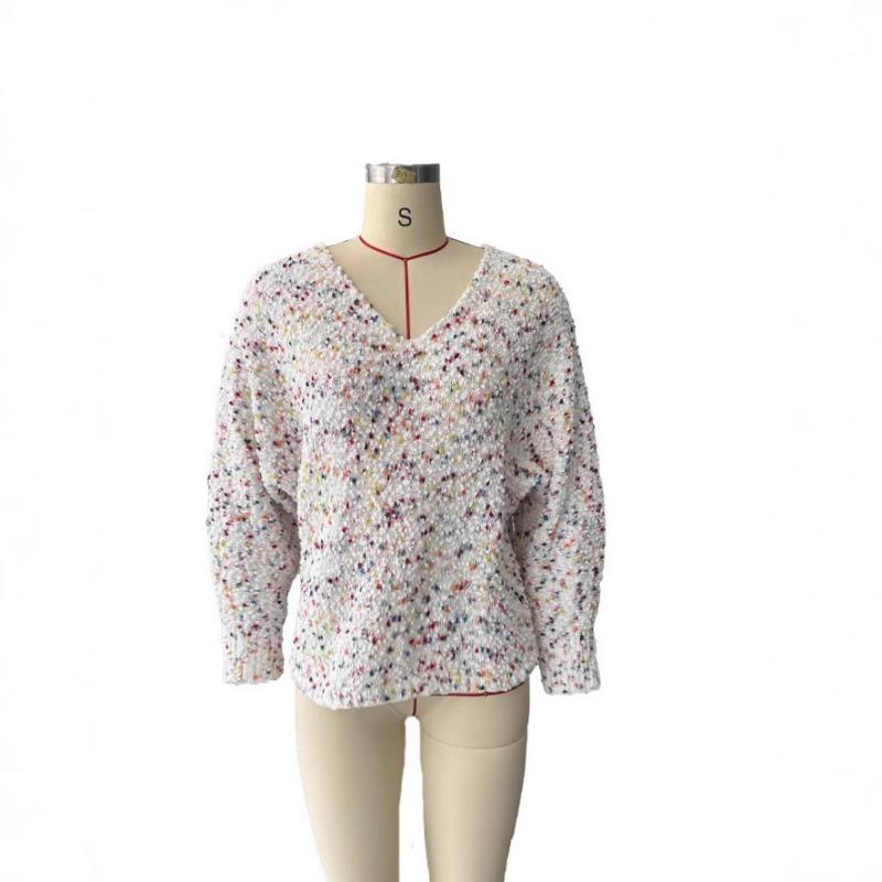 Women's Autumn and Winter New Sweet Loose Top Knitted Jumper