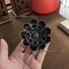 Lotus Alloy Multi-Hole Incense Holder and Burner for Aromatherapy