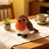 Kit de Broderie cu Mărgele Pasăre DIY, Kit de Meșteșug cu Mărgele Animale 3D, cu Accesorii Colorate cu Mărgele, Proiect Drăguț de Meșteșug cu Pasăre din Mărgele pentru Adulți și Adolescenți Cadou Creativ