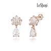 [LsSHOP] 14K Hertier Pear Earrings (Gold Plated)_LJ5110BRE
