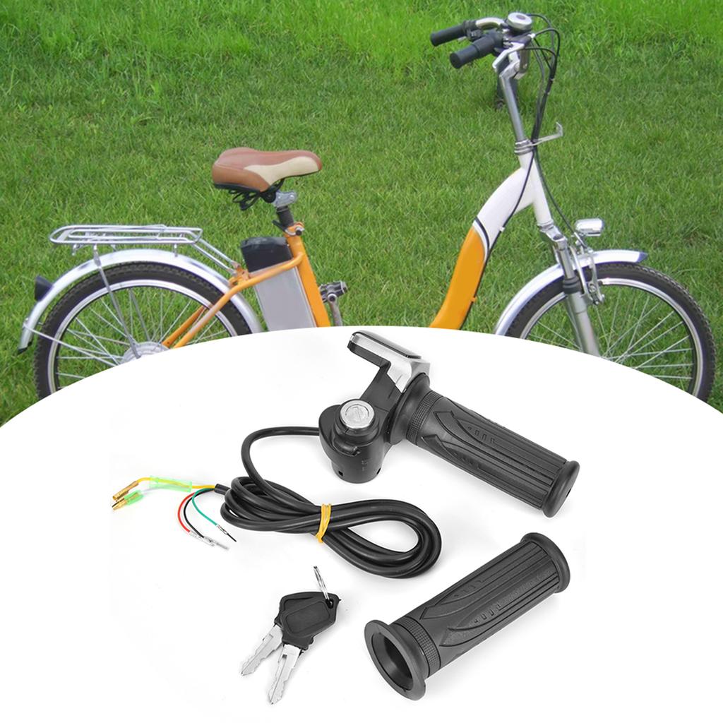 Throttle Handle Waterproof Electric Bicycle Speed Reverse Handlebar for Scooter