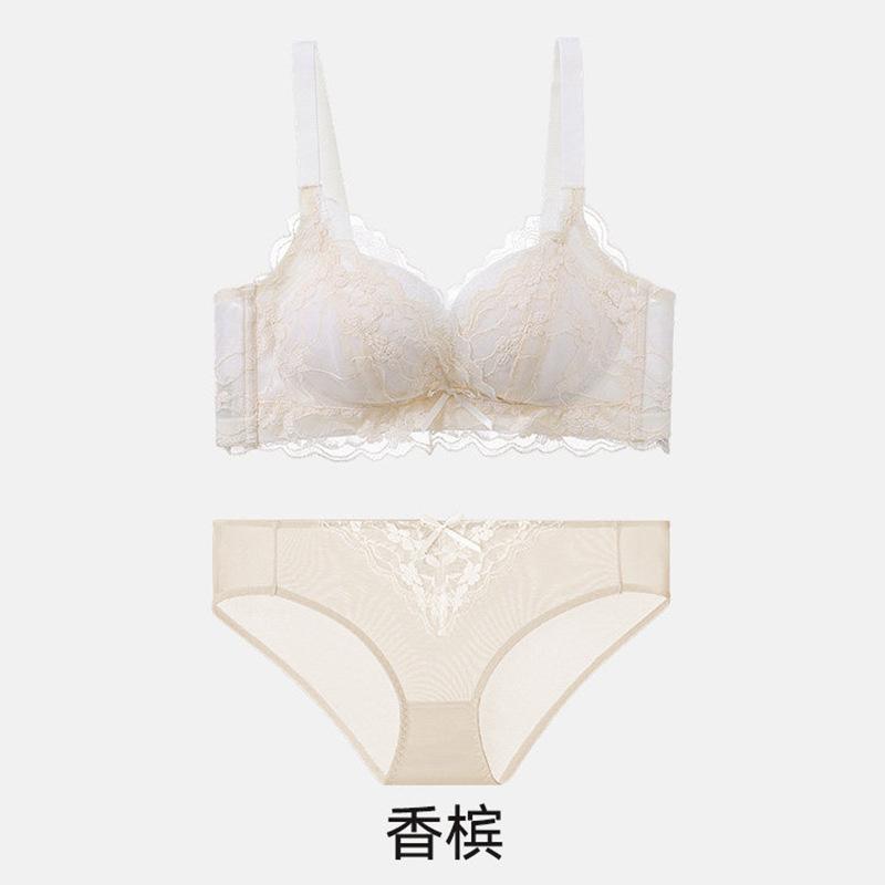 Red underwear, underwear, bra set, female wedding bride's natal year, small breasts gather, new bras for the Year of the Horse