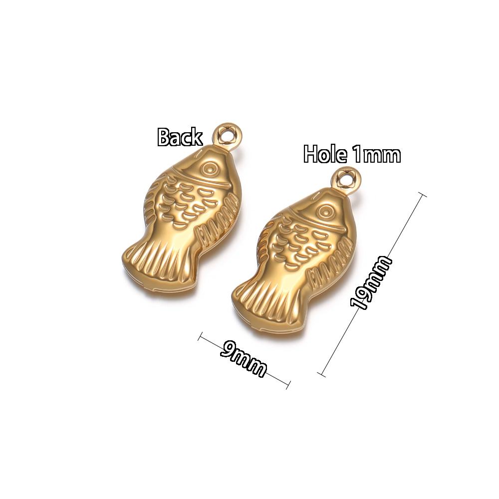 20Pcs Stainles Steel Hollow Ocean Pendants Sea Shells Lobster Starfish Charms DIY Necklace Marine Animal Pendant Jewelry Making