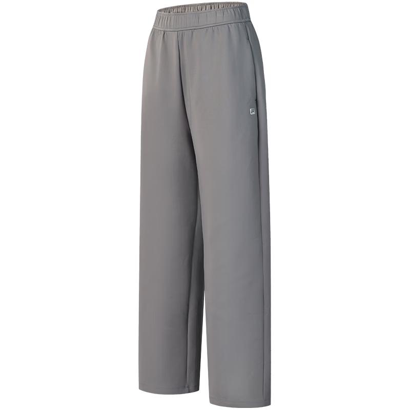 FILA Women s Loose Knit Straight-Leg Sports Pants L