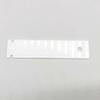 4Pieces Noise Reducing Drying Machine Drum Bearing Slide Glides Set Easy Replacement Plastic Sliders for Repairing Use