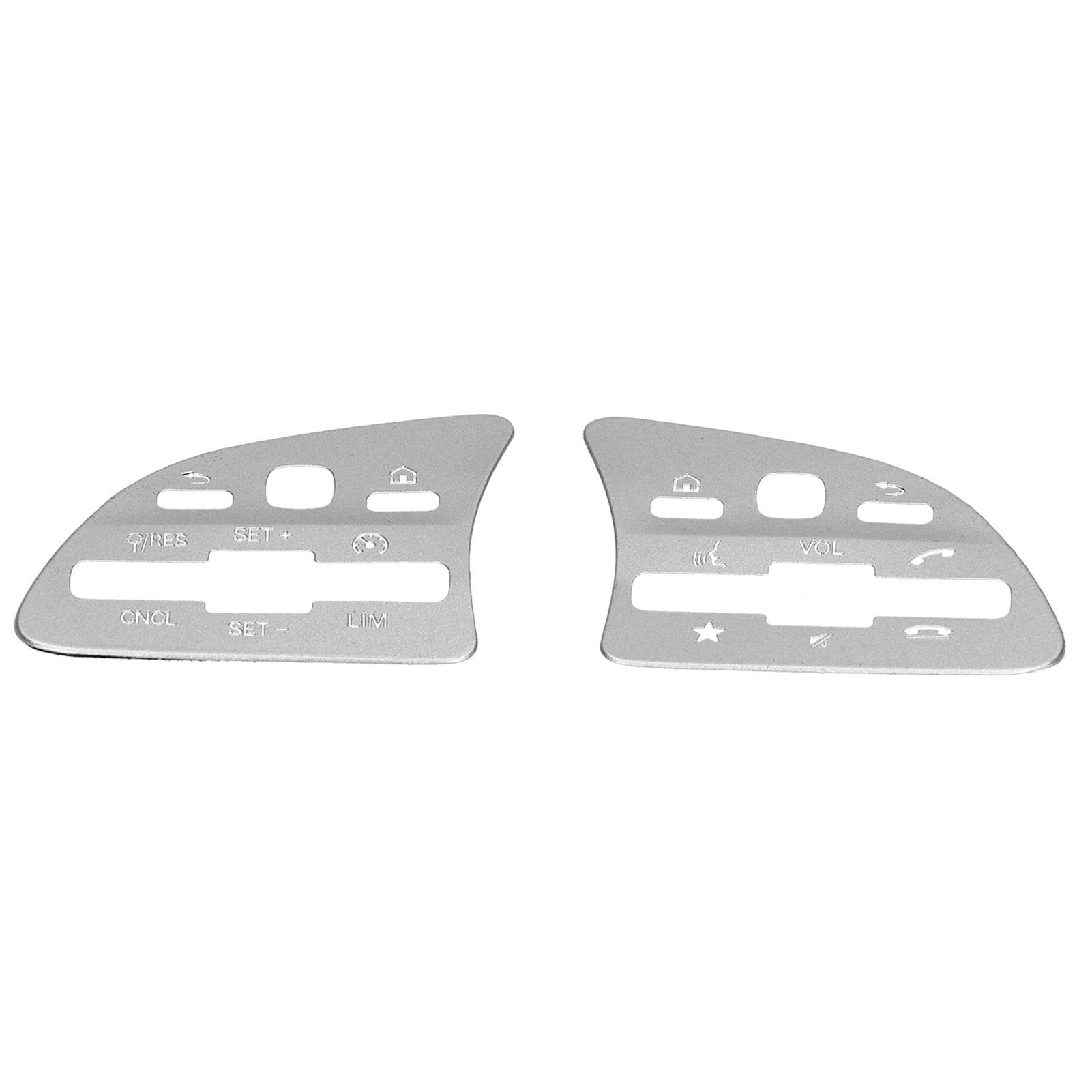 

2 шт. Замена круглой накладки на рулевое колесо для Mercedes Benz ABCE Class 2020