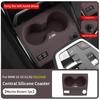 -Sottobicchieri in Silicone per Portabicchieri Auto Per BMW X1 U11  2024 2025 LHD Console Centrale Portabottiglie Antiscivolo Organizer Bevande
