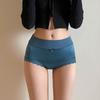 1Pc Vintage Satin Silky Nylon Briefs Panties Shiny Underwear Knickers Womens