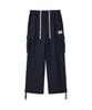 NOHANT Sweat Utility Cargo Pants Navy