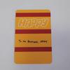 [USED] BTS Jin Happy Showcase Limited Edition Bonus: Photocard & Ticket