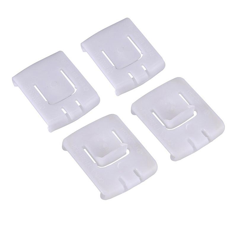 4PCS Seat Fastener Rail Runner Clips Sliders Guide For VW Golf MK1 MK2 MK3 Jetta MK1 MK2 Scirocco MK1 MK2