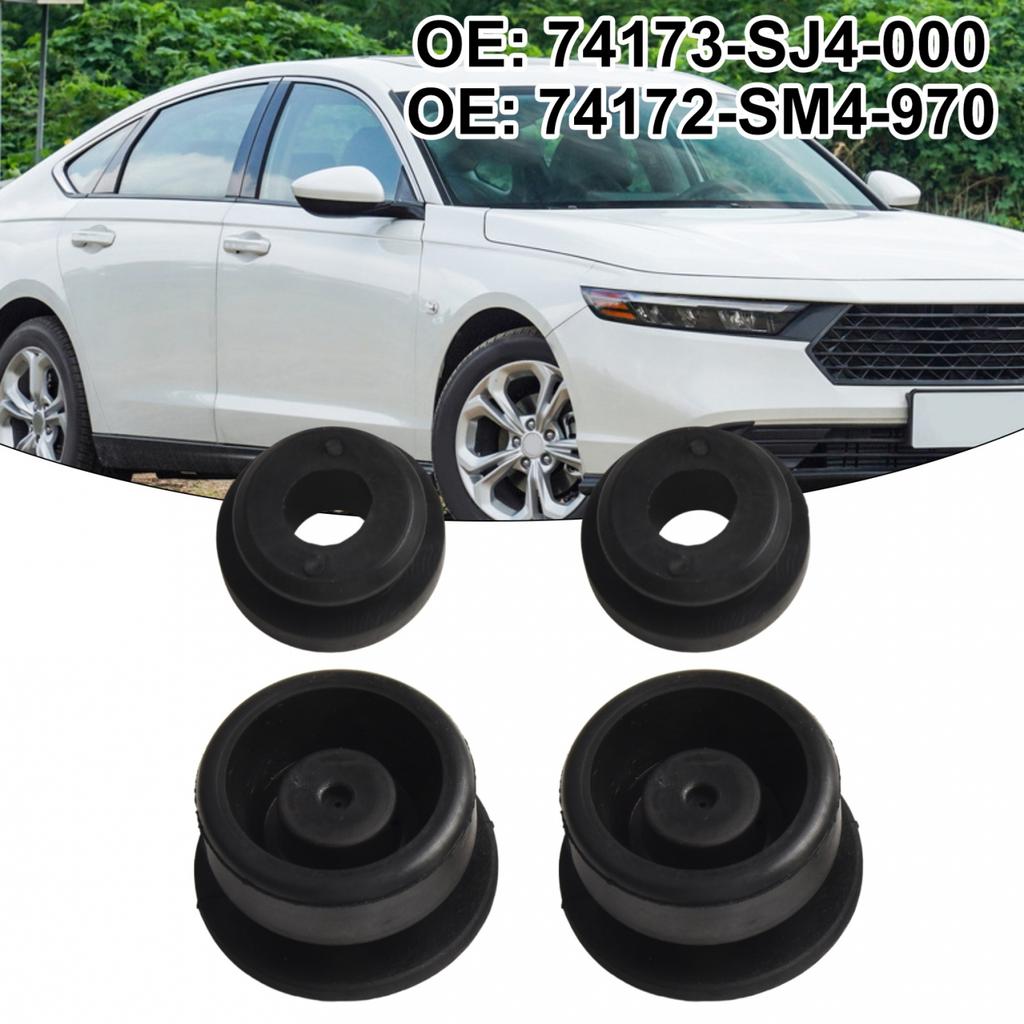 Set med 4 Gummibussningar för Kylare för Accord för Civic