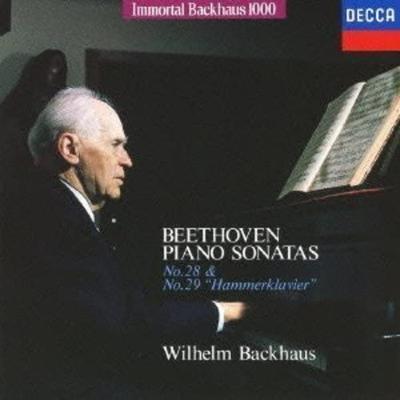 CD BEETHOVEN; BACKHAUS (WILHELM) - Beethoven: Piano Sonata Nos. 28 and UCCD9162 Decca 2004 Japan Classical Used