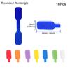 Cable Labels, Medium, Multi-Color (8-24Pcs) Write On Cord Labels, Wire Labels, Cable Tags and Wire Tags for Cable Management and Identification