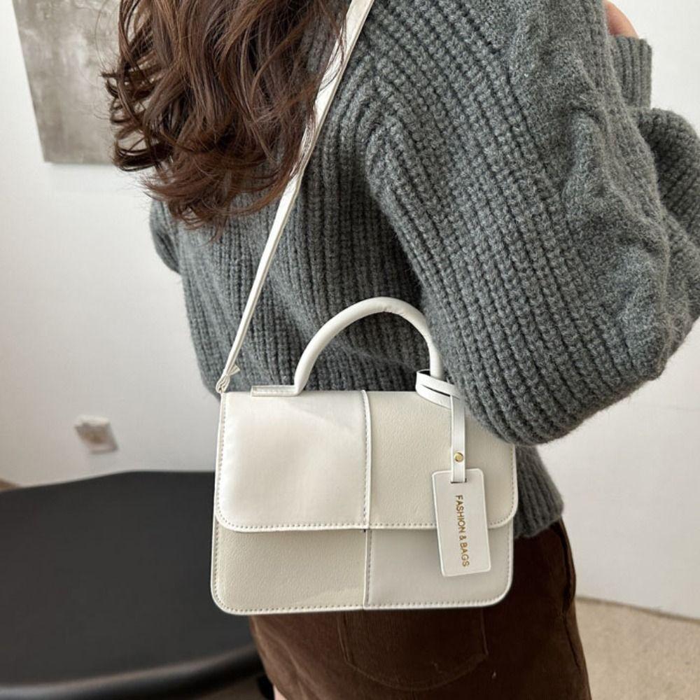 Portable Mini Travel Bag Color Blocking Ladies Crossbody Bag Messenger Bag Small Square Bag Girls