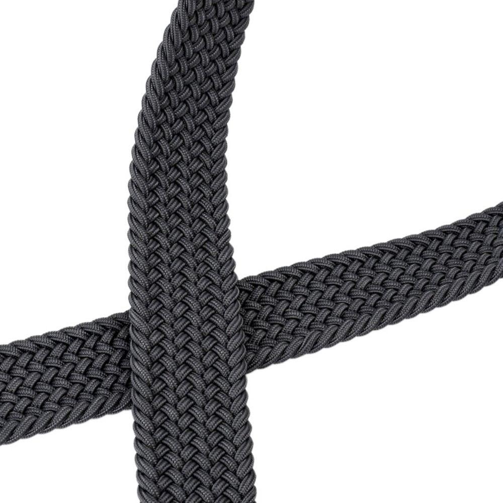 Leather Weave Belt Men Adjustable Braided Waist Belt Fashion Nylon Woven Belts  Male