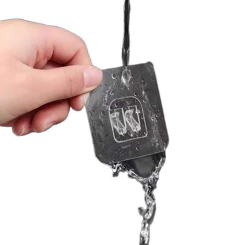 Sturdy Unisex Snap Buckle Seamless Adhesive Hook Hanger