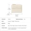 Pu Leather Business Card Holder Large Capacity Bank/ID/Credit Card Bag Women Short Wallet  Shopping